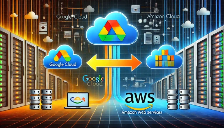 Migração de nuvem da Google Cloud para Amazon Web Services